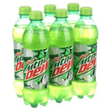 Diet Mountain Dew Citrus Soda Pop, 16.9 oz, 6 Pack Bottles