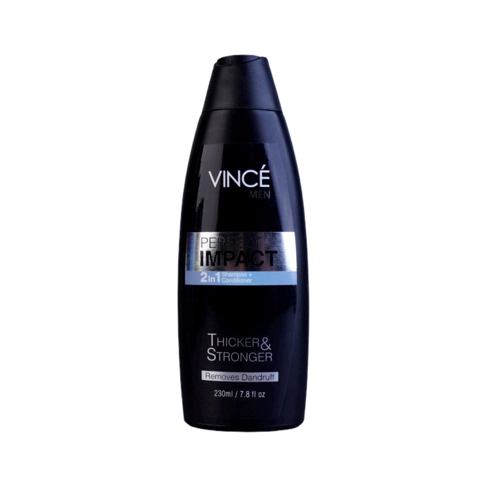 VINCE MEN PERFECT IMPACT 2IN1 SHAMPOO+CONDITIONER 230 ML