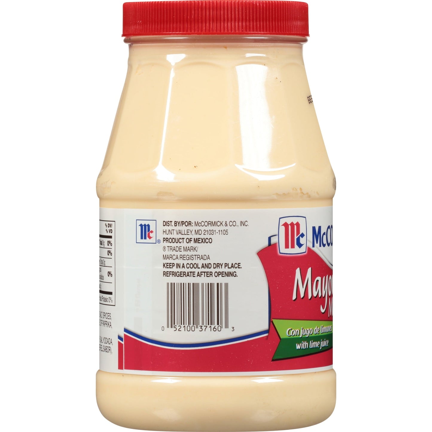 McCormick Mayonesa (Mayonnaise) With Lime Juice, 28 fl oz Mayonnaise