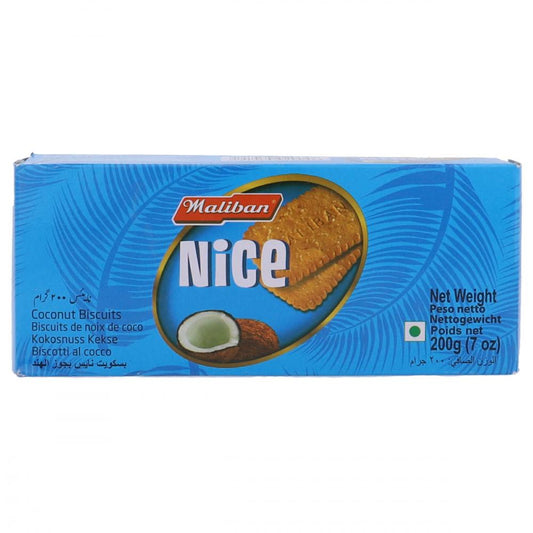 MALIBAN NICE BISCUITS 200GM