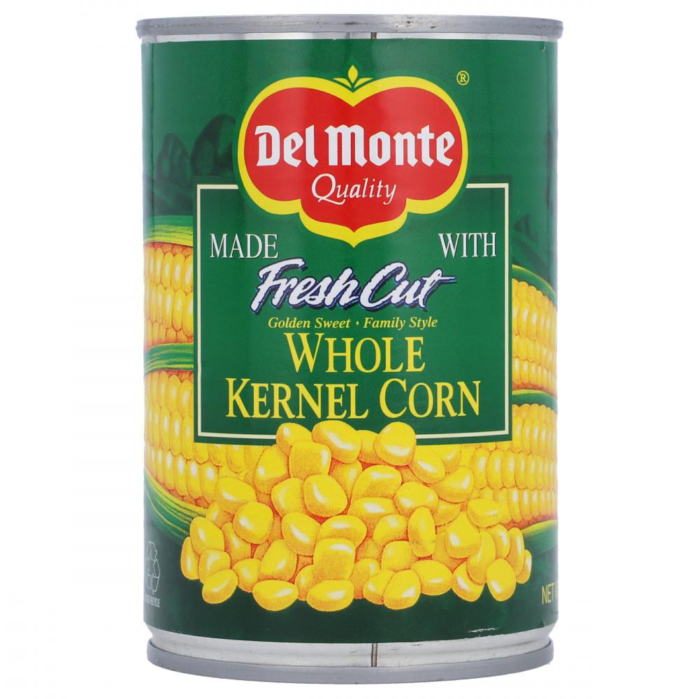 DELMONTE FRESH CUT WHOLE KERNEL CORN 420 GM