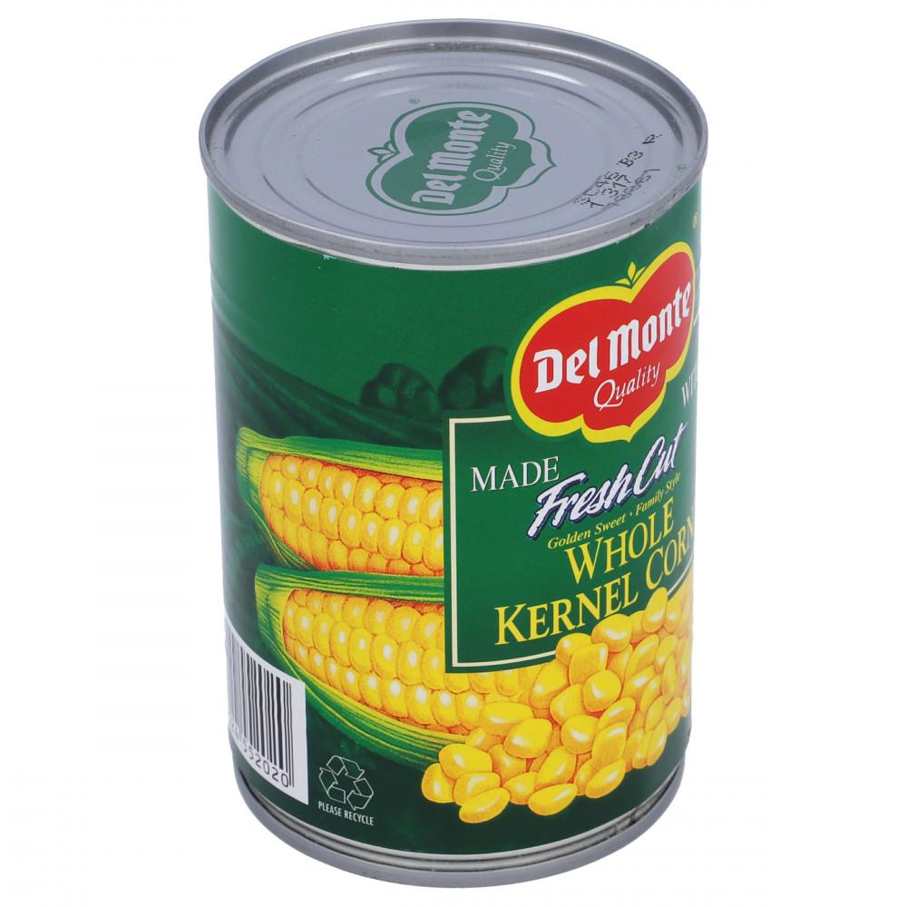 DELMONTE FRESH CUT WHOLE KERNEL CORN 420 GM