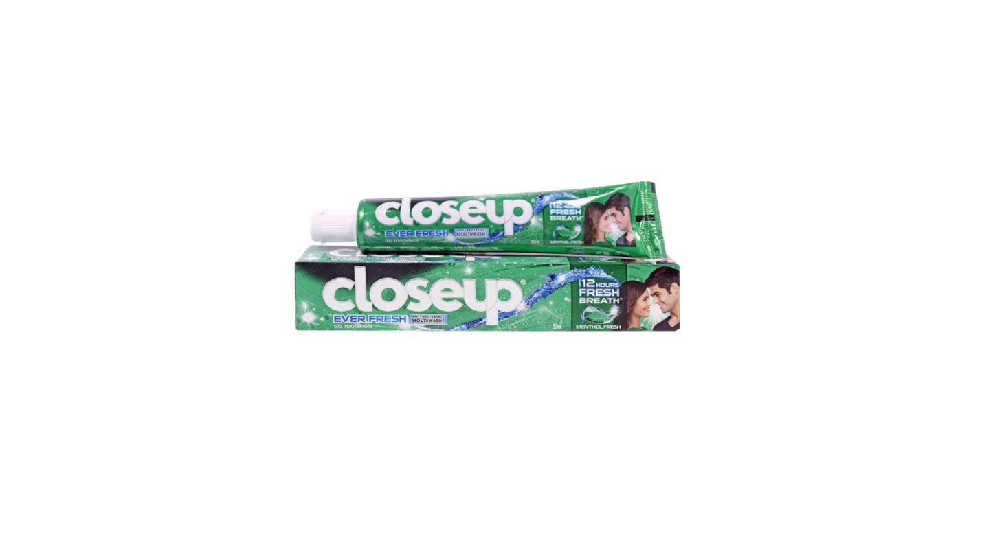 CLOSE UP TOOTH PASTE DEEP ACTION MENTHOL FRESH 50 ML