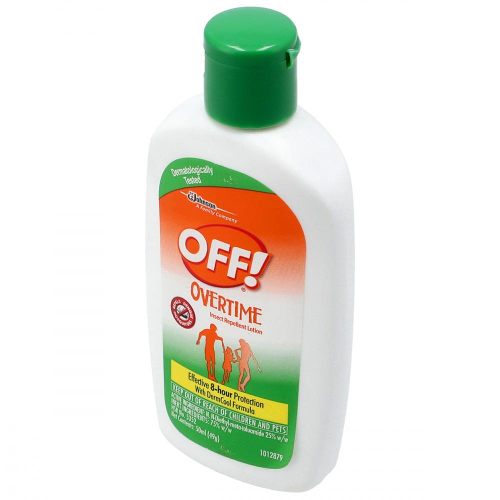 OFF INSECT REPELLENT LOTION OVERTIME 50 ML