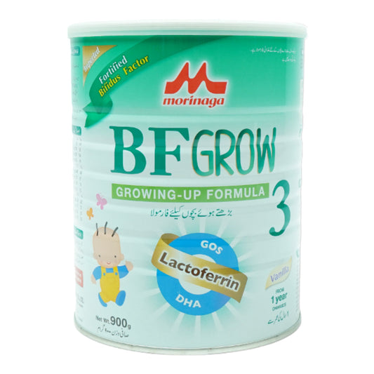 MORINAGA BF-3 GROWING UP FORMULA VANILLA TIN 900 GM