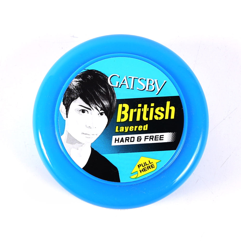 GATSBY HAIR WAX HARD AND FREE 75 GM