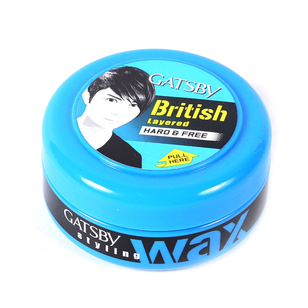 GATSBY HAIR WAX HARD AND FREE 75 GM