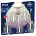 Glade Aromatherapy PlugIns Scented Oil Refills, Air Freshener, Fragrance Infused with Essential Oils, Choose Calm Scent with Notes of Lavender & Sandalwood, 5 x 0.67 oz (19.8 ml)