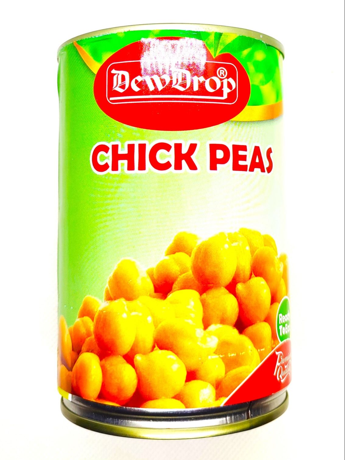 DEW DROP CHICK PEAS TIN 380 GM