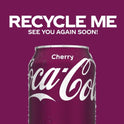 Coca-Cola Cherry Soda Pop, 12 fl oz, 12 Pack Cans