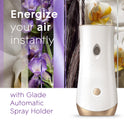 Glade Automatic Spray Refill, Air Freshener, Lavender & Vanilla, 2 Refills, 2 x 6.2 oz