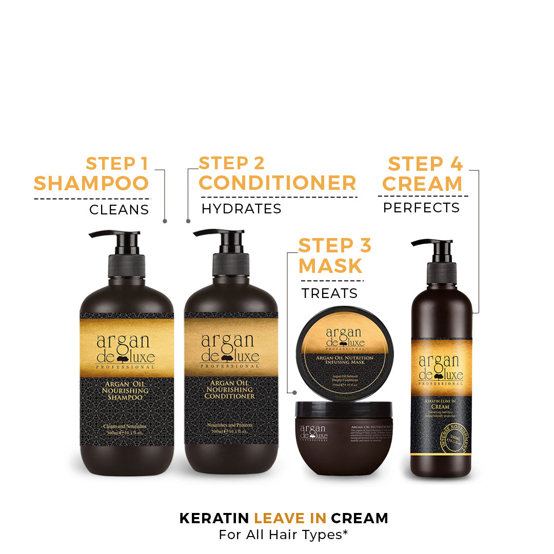 Argan De Luxe Keratin Leave In Treatment 240Ml