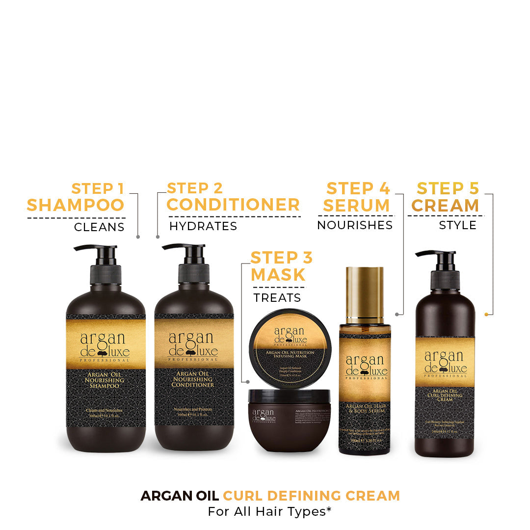 Argan De Luxe Curl Defining Cream 240Ml