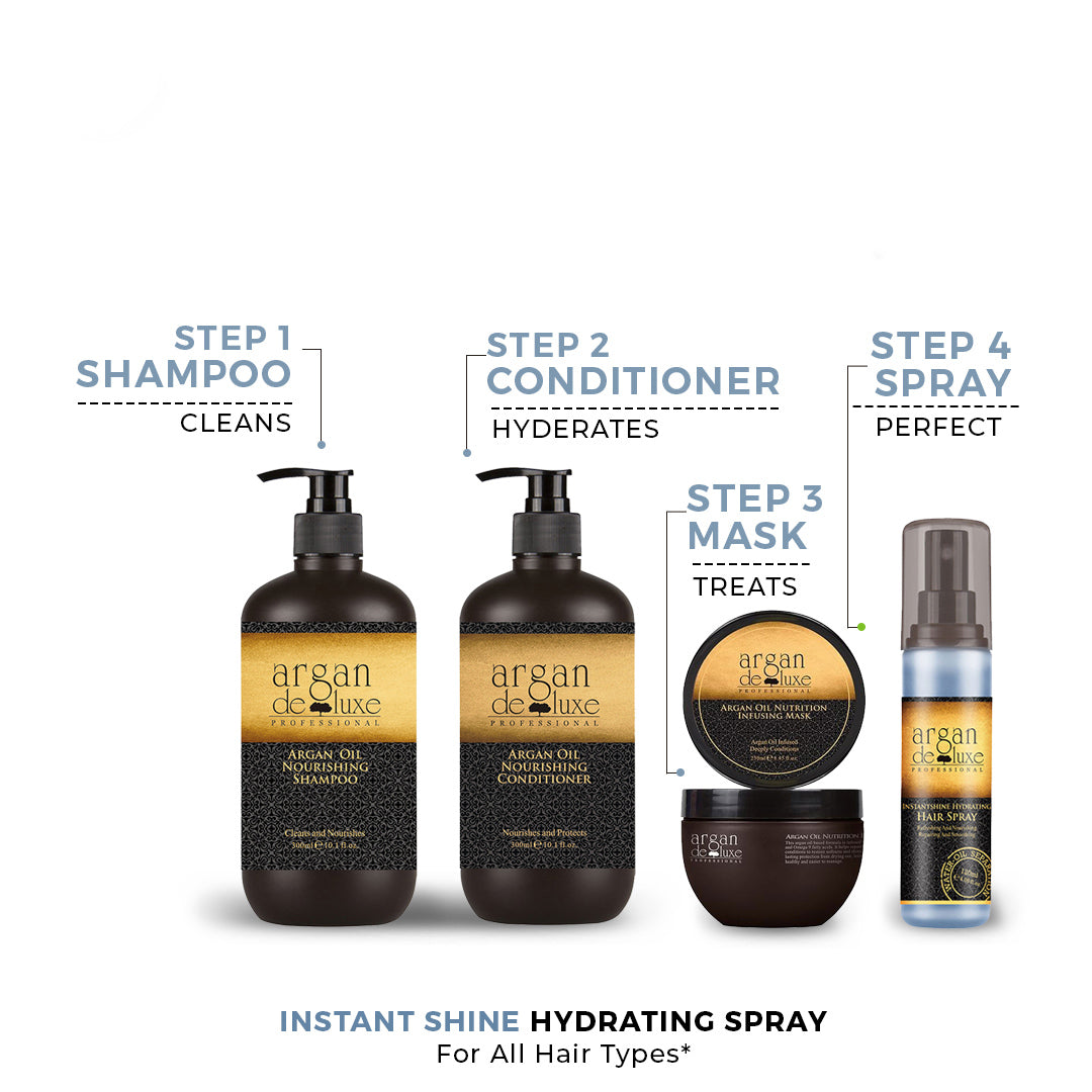 Argan De Luxe Instant Shine Hydrating Spray 120Ml