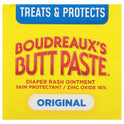 Boudreaux's Butt Paste Original Diaper Rash Cream, Ointment for Baby, 4 oz Tube