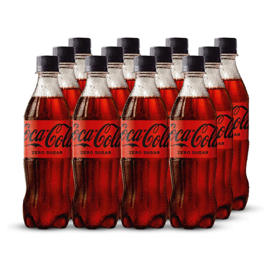 COKE ZERO BOTTLE 500 ML-CARTON