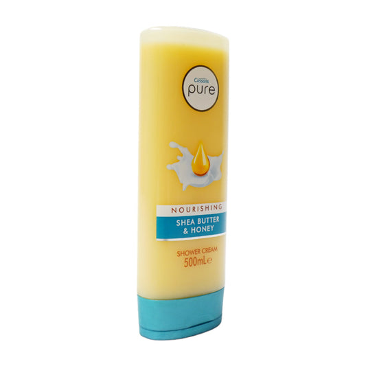 CUSSONS PURE SHOWER CREAM SHEA BUTTER AND HONEY 500 ML