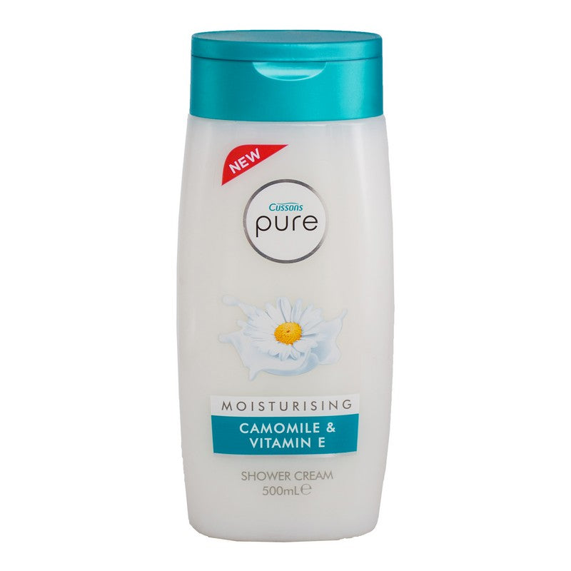 CUSSONS PURE SHOWER CREAM CAMOMILE & VITAMIN E 500 ML