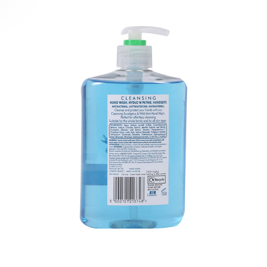 CUSSONS PURE HAND WASH EUCALYPTUS WILD MINT 500 ML BASIC