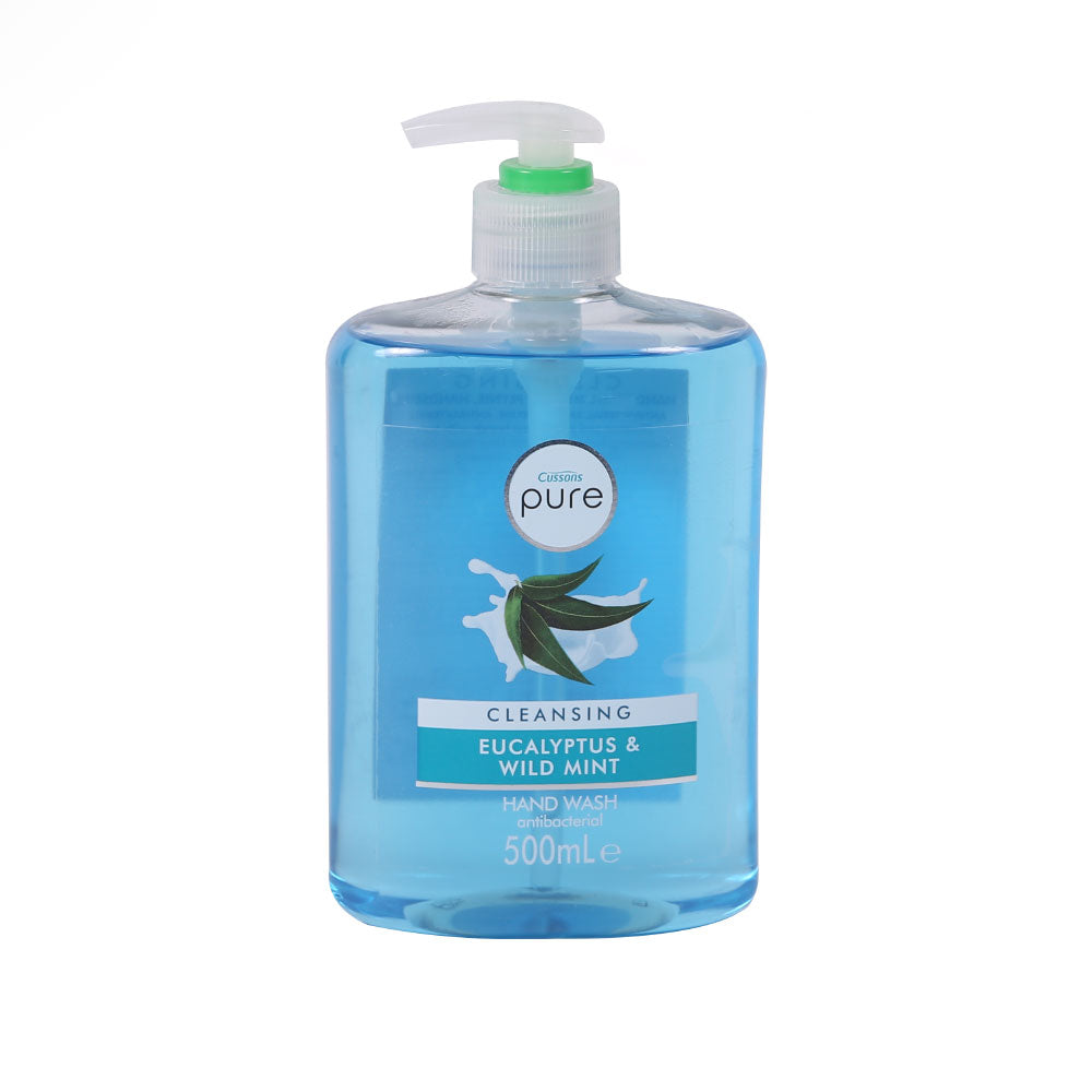 CUSSONS PURE HAND WASH EUCALYPTUS WILD MINT 500 ML BASIC