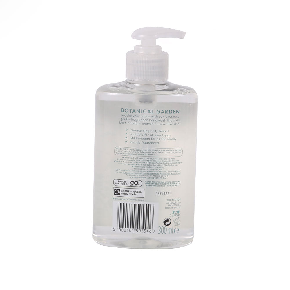 IMPERIAL LEATHER HAND WASH BOTANICAL GARDEN SENSITIVE 300 ML