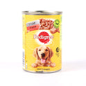 PEDIGREE DOG FOOD IN LOAF ORIGINAL TIN 400 GM
