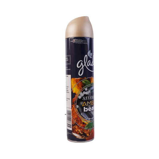 GLADE AIR FRESHNER SMOOTH AMBER BEATS 300ML