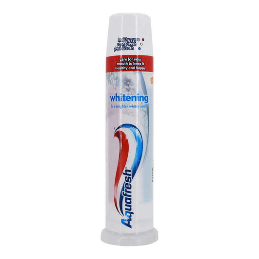 AQUAFRESH TOOTH PASTE PUMP WHITENING 100 ML