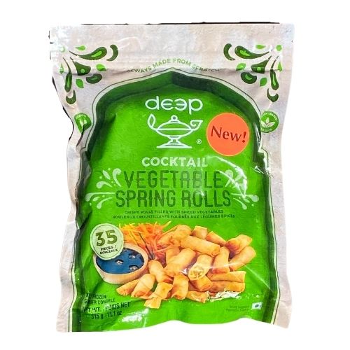 Deep Cocktail Vegetable Spring Rolls (35pcs)