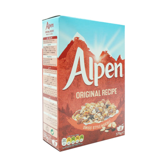 ALPEN CEREAL ORIGINAL MUESLI 375 GM