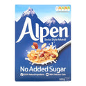 ALPEN CEREAL NO ADDED SUGAR SWISS STYLE MUESLI 560 GM