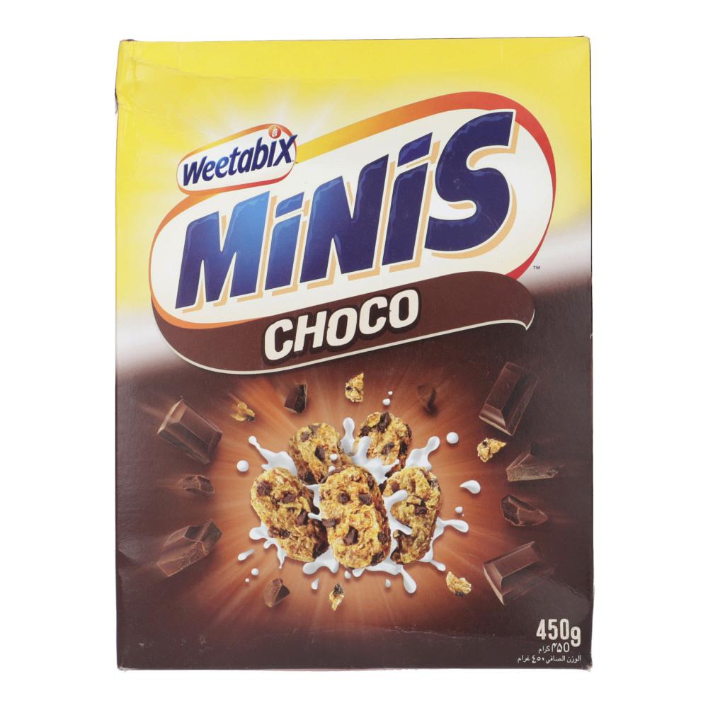 WEETABIX CEREAL CHOCO MINIS 450 GM