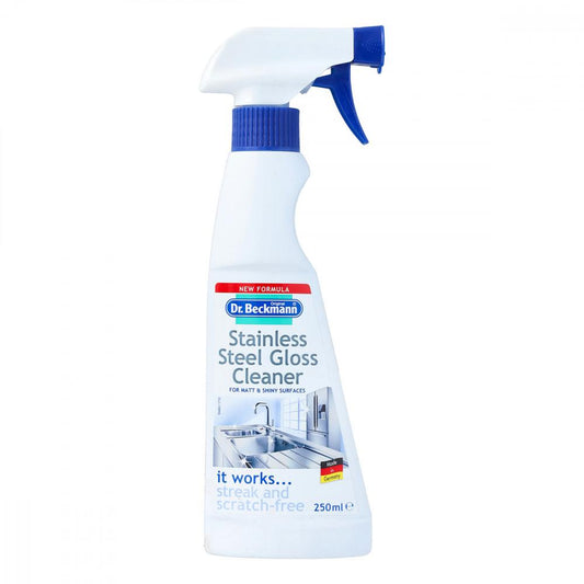 DR.BECKMANN STAINLESS STEEL GLOSS CLEANER 250ML