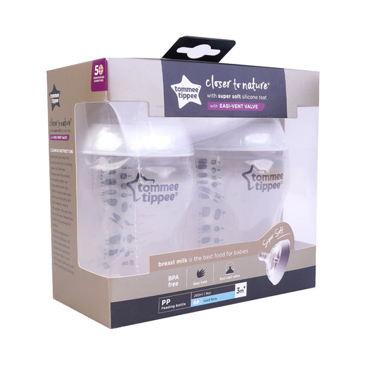 TOMMEE TIPPEE BABY FEEDING BOTTLE EASI-VENT VALVE 2PC 422112