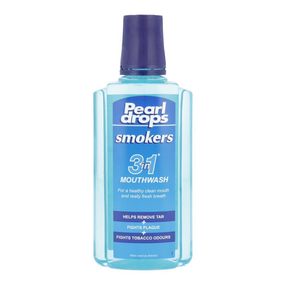 PEARL DROPS MOUTH WASH  SMOKERS 3IN1 400 ML