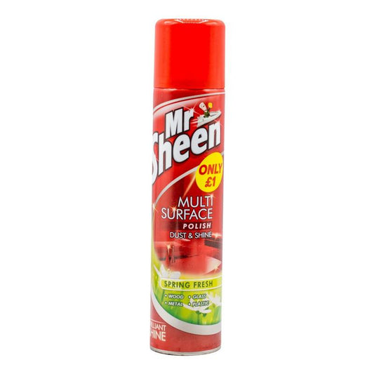 MR SHEEN MULTI SURFACE POLISH SPRING FRESH 300 ML