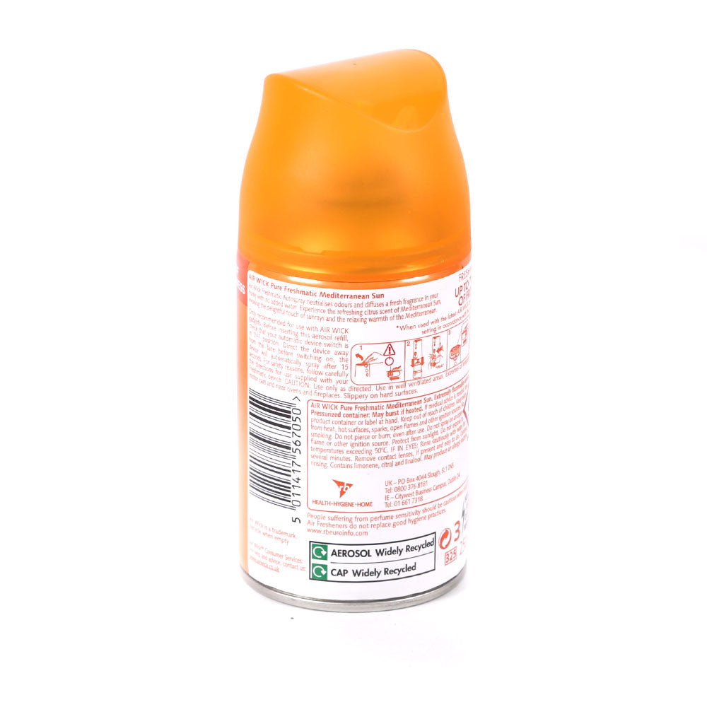 AIR WICK AIR FRESHNER PURE MEDITERRENEAN SUN 250 ML