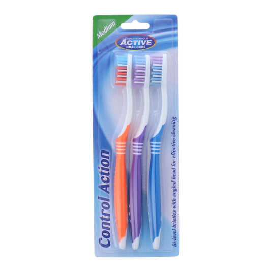 BEAUTY FORMULA ACTIVE3PC TOOTH BRUSH PACK