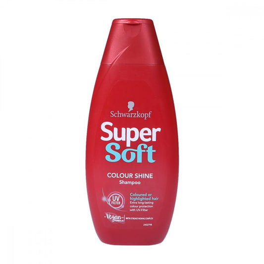 SCHWARZKOPF SUPER SOFT SHAMPOO COLOUR SHINE 400 ML