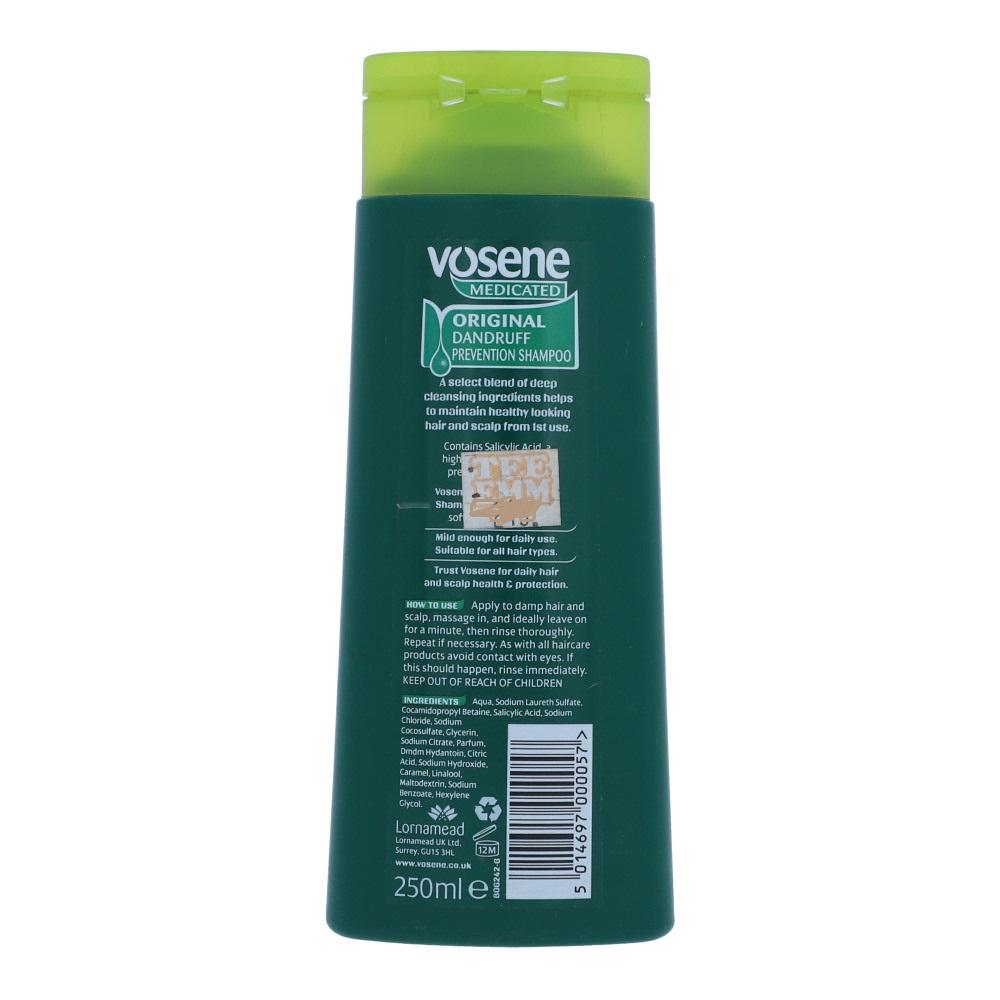 VOSENE SHAMPOO FOR ALL HAIR TYPES ORIGINAL 250 ML