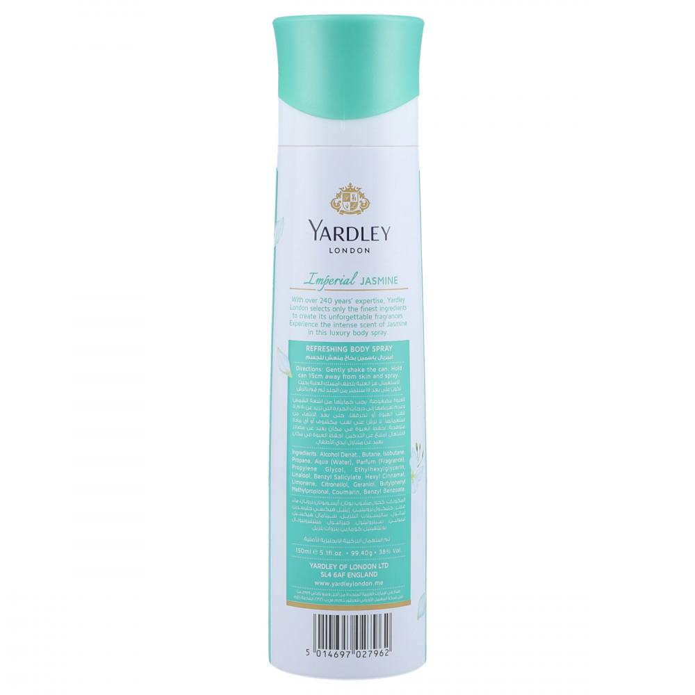 YARDLEY BODY SPRAY JASMINE 150 ML