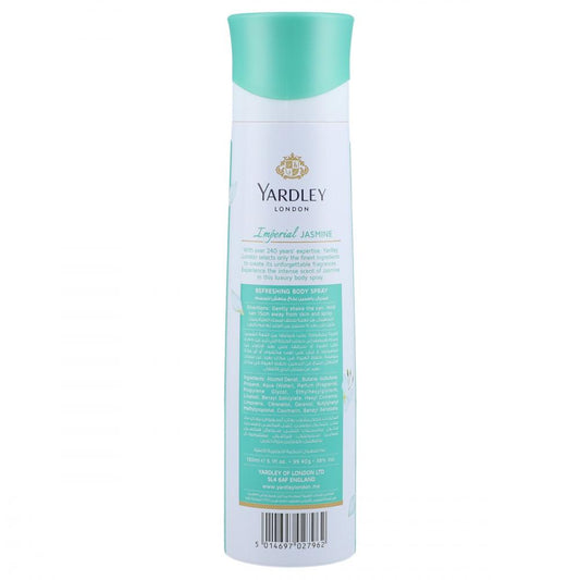 YARDLEY BODY SPRAY JASMINE 150 ML