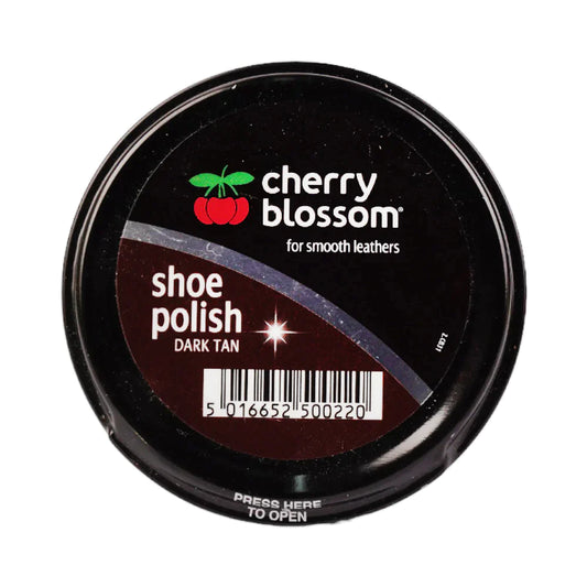 CHERRY BLOSSOM SHOE POLISH DARK TAN 50 ML