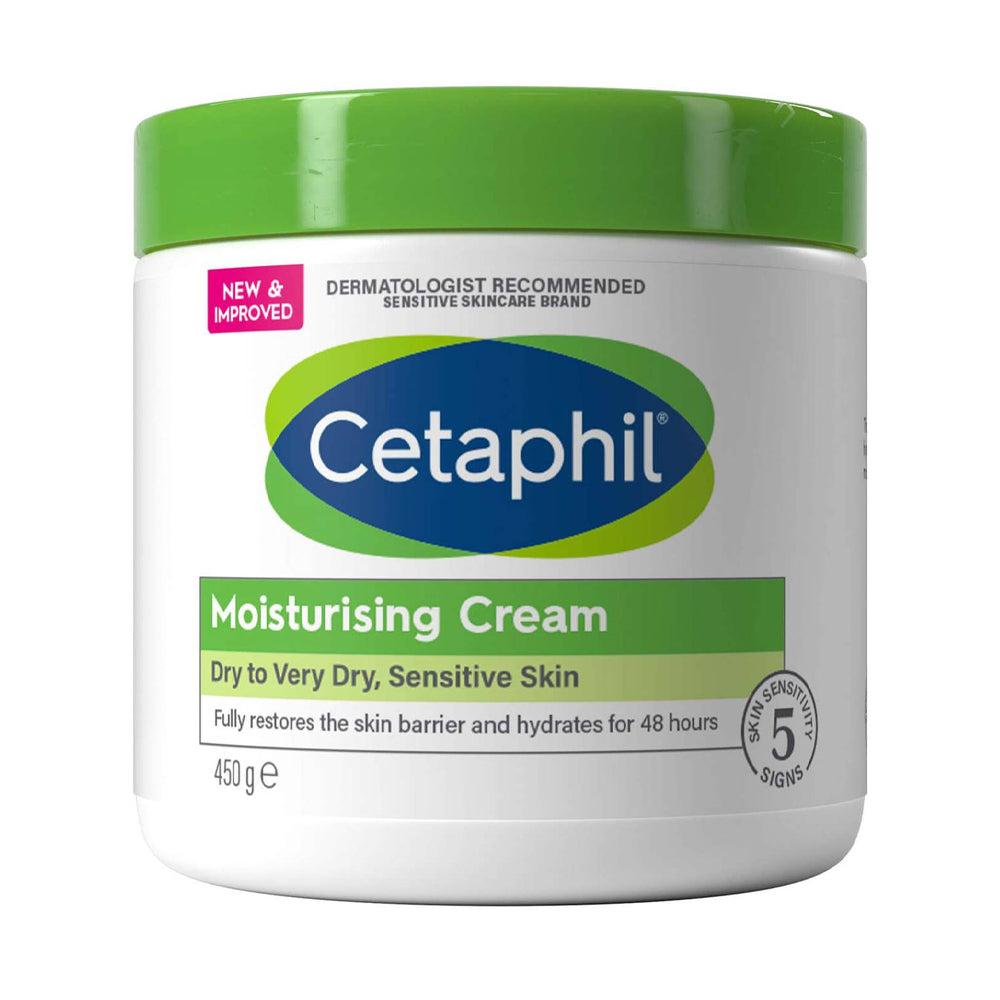 CETAPHIL MOISTURISING CREAM DRY TO V.DRY SENSITIVE SKIN 450G