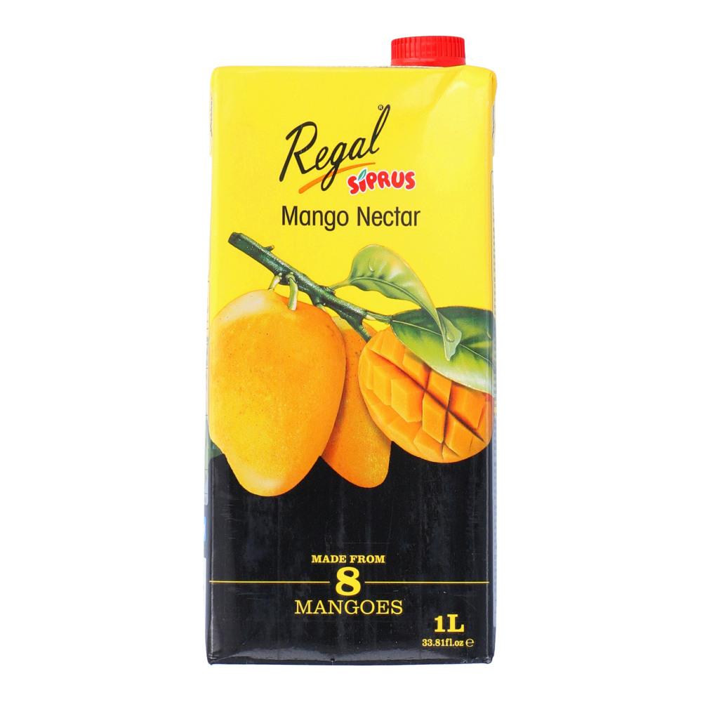 REGAL SIPRUS JUICE MANGO TETRA PACK 1 LTR