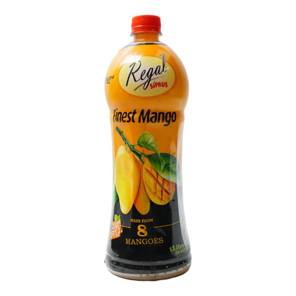 REGAL SIPRUS JUICE MANGO BOTTLE 1 LTR