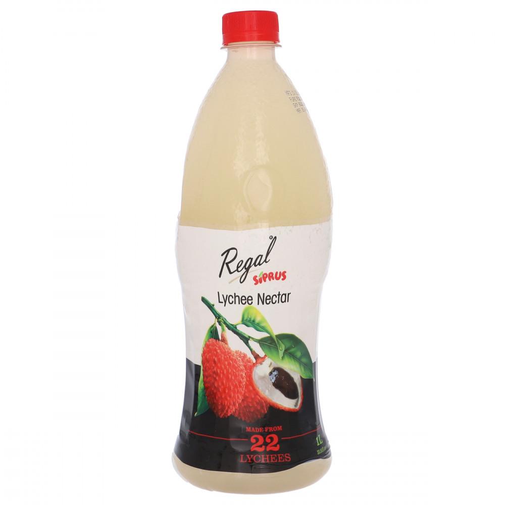 REGAL SIPRUS JUICE LYCHEE BOTTLE 1 LTR