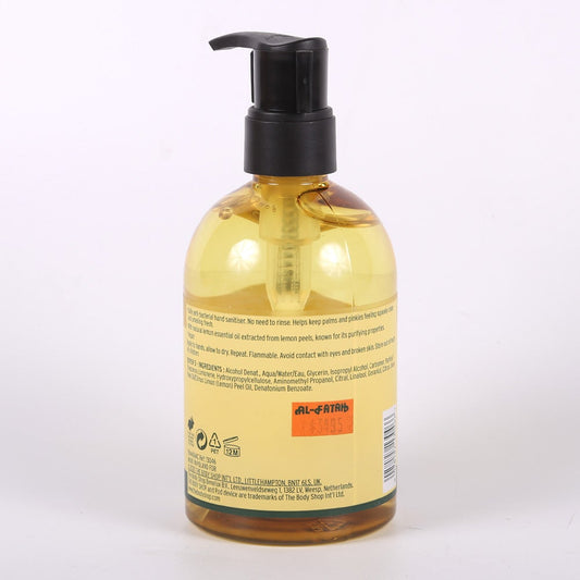 BODY SHOP ANTI-BACTERIAL LEMON HAND SENITIZER 250 ML