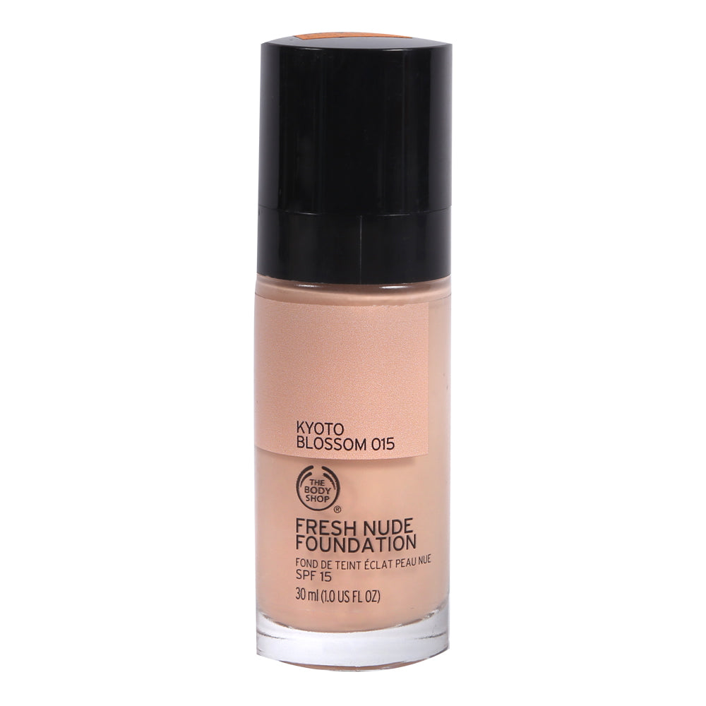 THE BODY SHOP FRESH NUDE FOUNDATION SPF15 KYOTO BLOSSOM 015