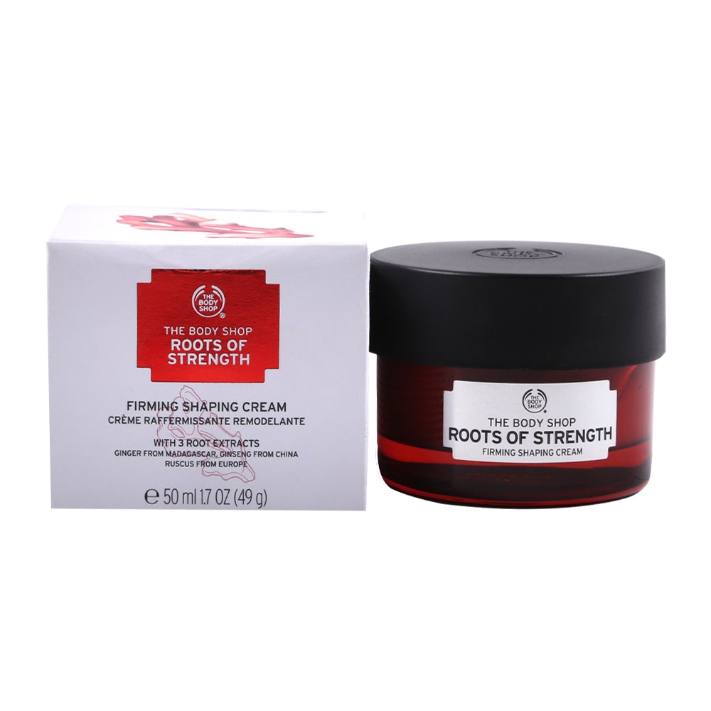 BODY SHOP ROOT OF STRENTH FIRMING SHAPING CREAM 50ML